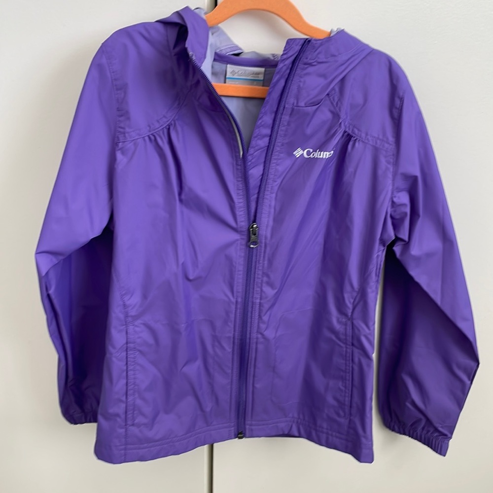 Columbia Girls waterproof hooded jacket